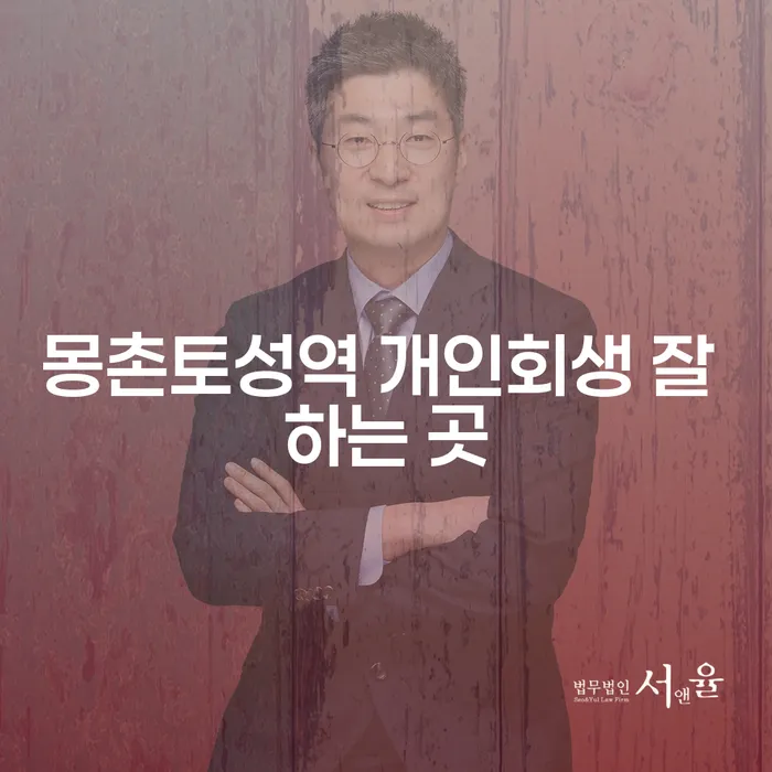 몽촌토성역 개인회생 잘 하는 곳