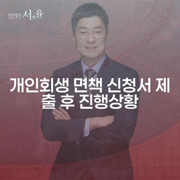 개인회생 면책 신청서 제출 후 어떤 과정을 거치나요?